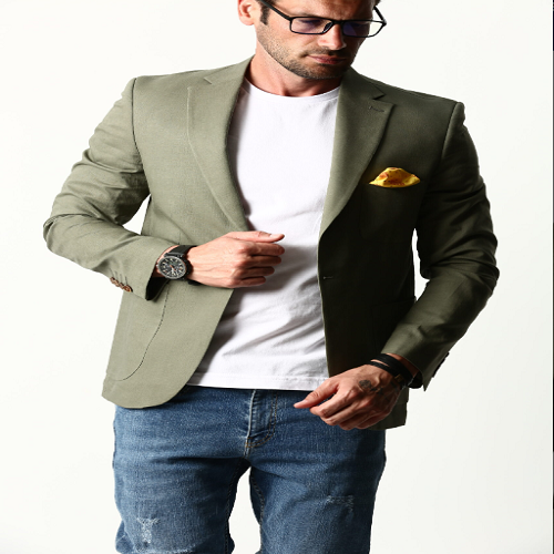 کت اسلیم فیت تک دکمه