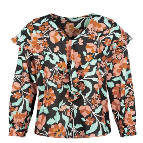 شومیز زنانه طرح دار 304399