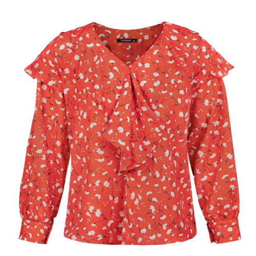 شومیز زنانه طرح دار 304399