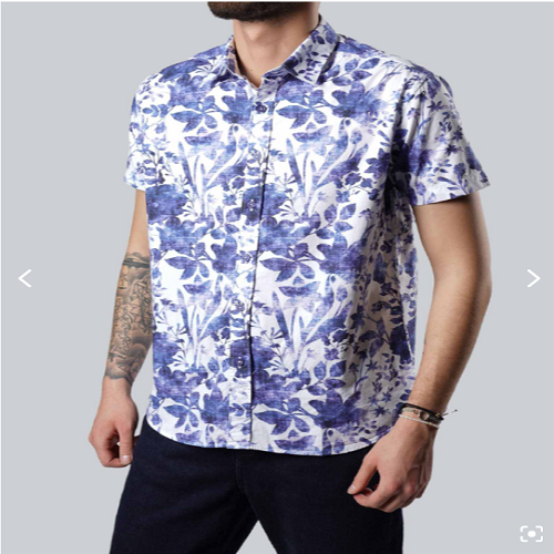 پیراهن آستین کوتاه مردانه 4090