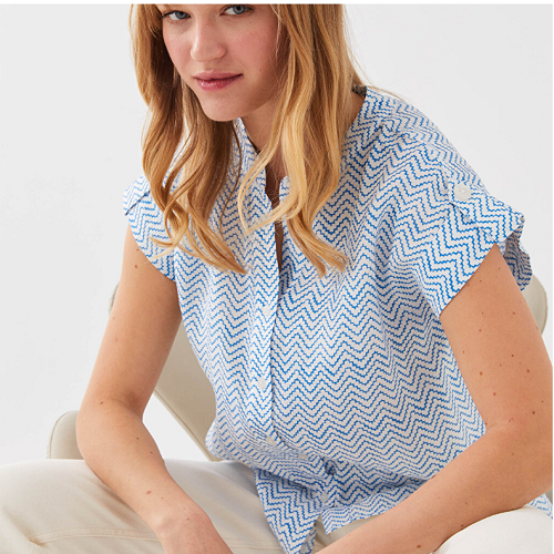 پیراهن آستین کوتاه زنانه فیت راحت ال سی وایکیکی کلاسیک | LCWAIKIKI Classic