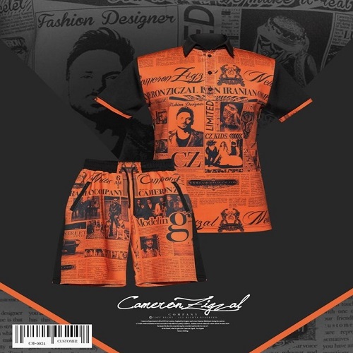 ست تیشرت و شلوارک کد98541